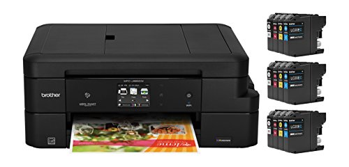 Brother Inkjet Printer, MFC-J985DW XL, Two-Sided Printing, Wireless, Amazon Dash Replenishment Enabled, Business Capable Features, Up to 2 Years of Printing Included