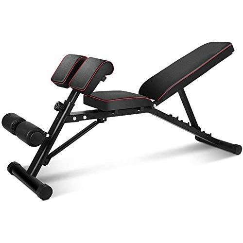HMBB Strength Training Equipment Bench Press Weight Bar Bench Press Bench Strength Training Plates for Full Body Workout