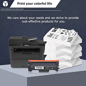 5 Pack Black TN-760 Compatible High Yield Toner Cartridge Replacement for Brother TN760 MFC-L2710DW L2750DW L2750DWXL HL-L2350DW L2370DW/DWXL L2390DW L2395DW Printer Toner Cartridge,Sold by JETACOLOR.