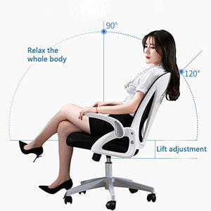 TGO Home Office Desk Chair Sofa Floor Chair Lounge Chair Ergonomic Learning Back Desk Lift Swivel Chair Computer Chair Office Chair