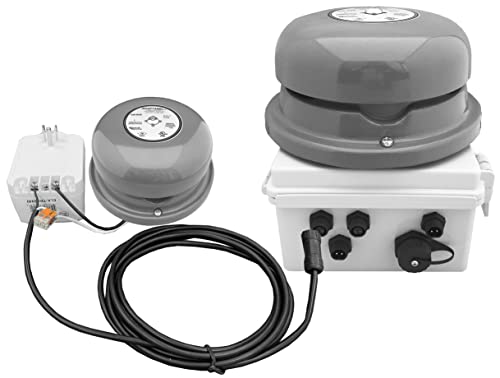 Netbell Automatic All-in-One Extra Loud Break Bell System with 3 Bells