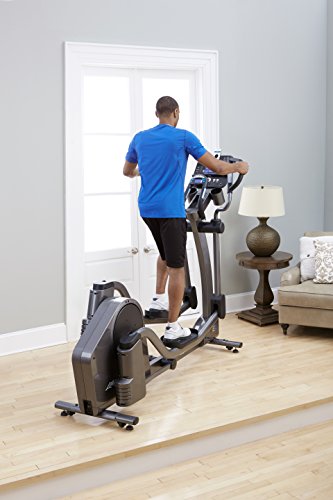 Life Fitness E5 Go Cross-Trainer, Titanium