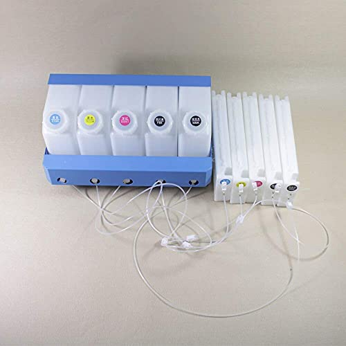zzsbybgxfc Accessories for Printer PRTA32305 CISS Bulk Ink System for Ep-s0n SC T3200 T5200 T7200 with Stable Chip T6941-T6945 Continous Ink System