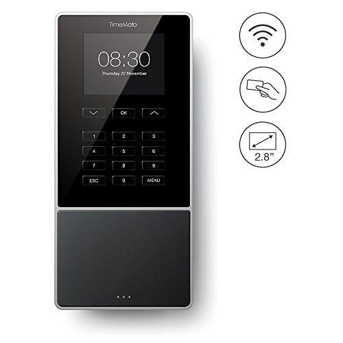 TimeMoto TM-616 - Time Clock with RFID Reader for up to 200 Users - Including Employee Management Software