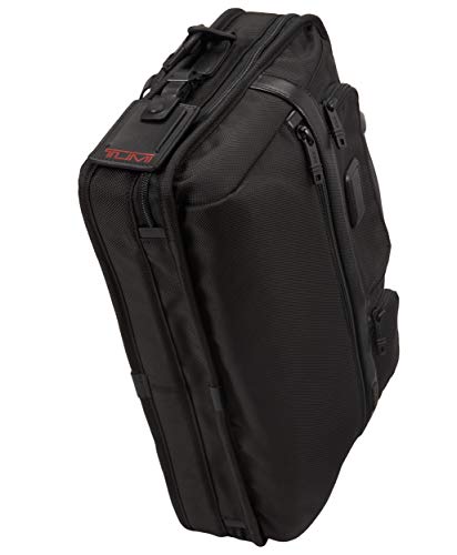 TUMI - Alpha 2 T-Pass Medium Screen Laptop Slim Brief Briefcase - 14 Inch Computer Bag for Men and Women - Black