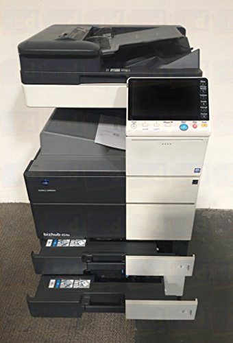 Konica Minolta BizHub 454e Tabloid-Size Monochrome Laser Multifunction Copier - 45ppm, Copy, Print, Scan, Duplex, Network, 2 Trays