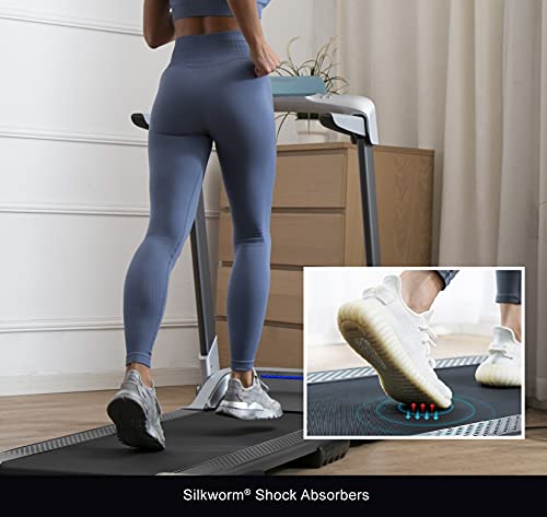 Ovicx Foldable Treadmills for Home - Portable Folding Compact Small Thin Electric Fold Up Lightweight Treadmill for Space Saver Apartment (Power: 3.0)
