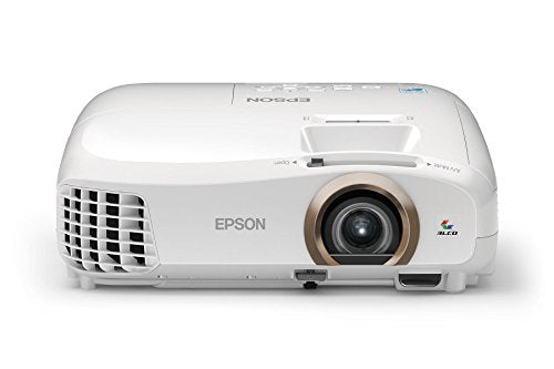Epson Home Cinema 2045 Wireless 1080p, 2x HDMI (1 MHL), Miracast, WiDi, 3LCD, 2200 Lumens Color/White Brightness, 3D Projector (Renewed)