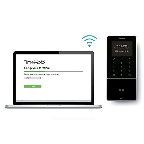 TimeMoto TM-838 Facial Recognition & RFID Time Clock System