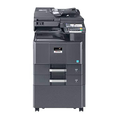 Kyocera TaskAlfa 3550ci Tabloid-size Color Laser Multifunction Copier - 35ppm, Copier, Printer, Scanner, E-mail, Auto Duplex, Network, USB, 11x17, 2 Trays, Stand (Renewed)
