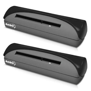 Ambir 2 Pack PS667-AS Simplex A6 ID Card Scanner with Scan, 7Sec per Single-Sided (Black&White), 600dpi, 4x6 Scan Area, USB2.0