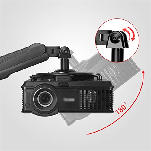 HASMI Projector Wall Mount Shelf Telescopic Adjustable Hanger