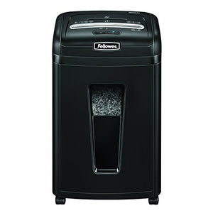 Fellowes Powershred 455Ms 9-Sheet Micro-Cut Paper and Credit Card Shredder with Auto Reverse (4689401)