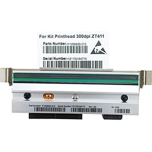 Printhead for Zebra ZT411 300dpi Thermal Label Printer, Replacement for P1058930-010