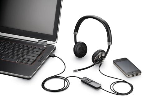 Plantronics Blackwire C720-M Wired Headsets - Retail Packaging - Black