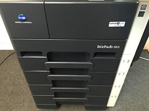 Konica Minolta Bizhub 363 Copier Printer Scanner Network USB & Staple Finisher (Certified Refurbished)