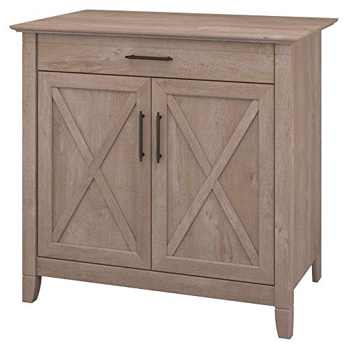 Computer Armoire Secretary Desk with Storage Cabinet Laptop Keyboard Tray Standing Accent Chest Workstation Save Space Home Office Furniture & eBook by BADA Shop