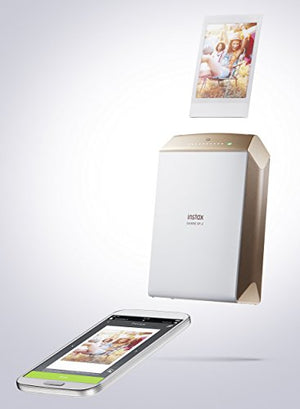 Fujifilm INSTAX SHARE SP-2 Smart Phone Printer (Gold) (Renewed)