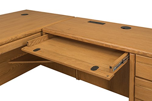 Martin Furniture Contemporary Right L-Shaped Desk & Return Combo