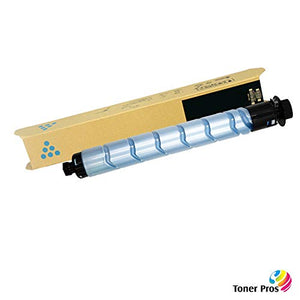 Toner Pros (TM) Compatible [High Yield] Toner (821255, 821256, 821257, 821258) for Ricoh SP C840 C842 Printers (4 Color Pack) - Black 43,000 and Colors 34,000 Pages