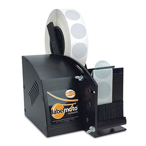 START International LD3500 High-Speed Electric Clear Label Dispenser for Up to 2.25" Wide and 4" Long Labels, Black