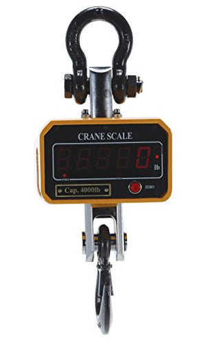 Vestil SC-4 Crane Scale, 7-5/8" Width, 17" Height, 8" Depth, 4000 lbs Capacity