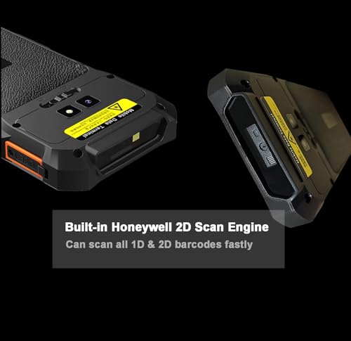 Vanquisher Android 13 Handheld Mobile Computer with Honeywell Barcode Scanner, 5.5" Touchscreen, WiFi & 4G LTE