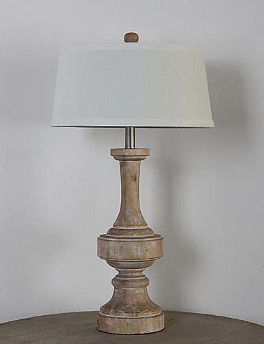 SSBY Industrial Retro Original Wood with Painting Color Table Lamp Decorate for the Indoor / Hotel Dest Light , 110-120v
