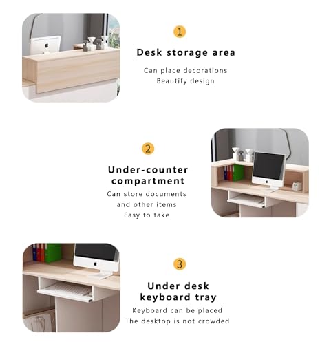 ZXLBTNB Modern Retail Checkout Counter for Women's Clothing & Beauty Salons