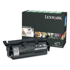 Lexmark X654X41G OEM Toner - X654 X656 X658 Series Extra High Yield Toner (36000 Yield) (TAA Compliant Version of X654X11A) OEM