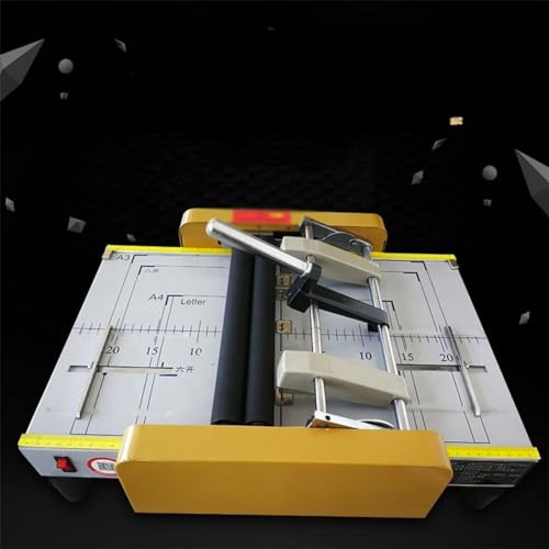 Electric A3 Folding Binding Machine with Adjustable Spacing
