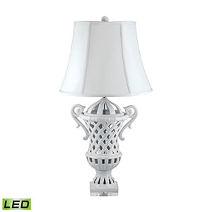 Lamp Works Ceramic LED Table Lamp in Porcelain