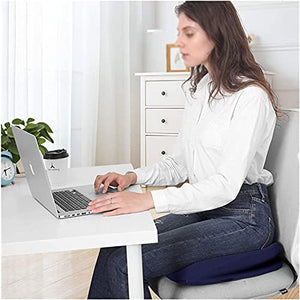 GIENEX Premium Seat Cushion - Non-Slip Orthopedic Coccyx Cushion for Tailbone Pain - Office Chair & Car Seat - Back Pain Support