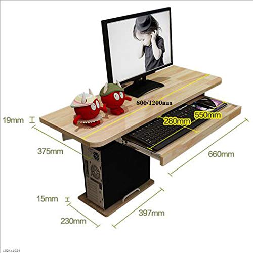 Full Solid Wood Wall Mounted Drop Leaf Table Integrated Home Office Desks Workstation Computer Notebook Children's Study Table Desk Space Saving