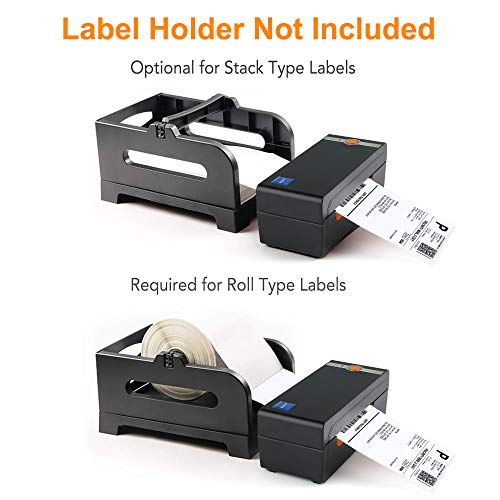 Direct Thermal Label Printer, 200mm/s Commercial Grade High Speed Printer, 203 DPI 4x6 Label Printer Compatible with Amazon, Ebay,Paypal,UPS,USPS