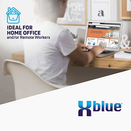 Xblue QB System Bundle with 4 IP9g IP Phones - Auto Attendant, Voicemail, Cell & Remote Extensions, Call Recording - Black (QB1004)
