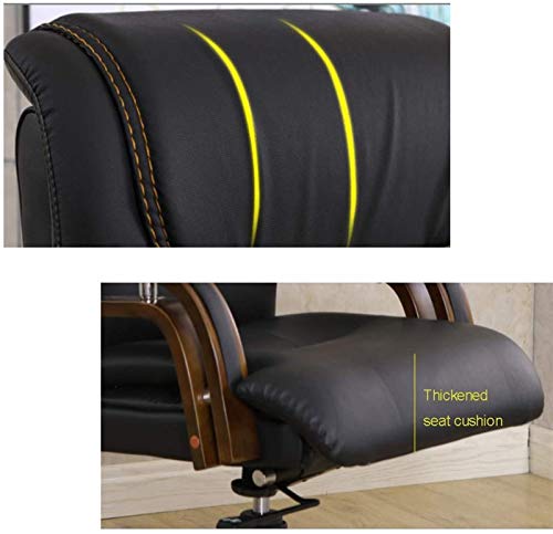 Video Game Chairs Home Office Desk Chairs Office Chairs with Lumbar Support Office Chairs & Sofas Office Guest Chair,PU Leather Executive Side Chair,Reception Chair with Frame Finish Ergonomic Lumbar