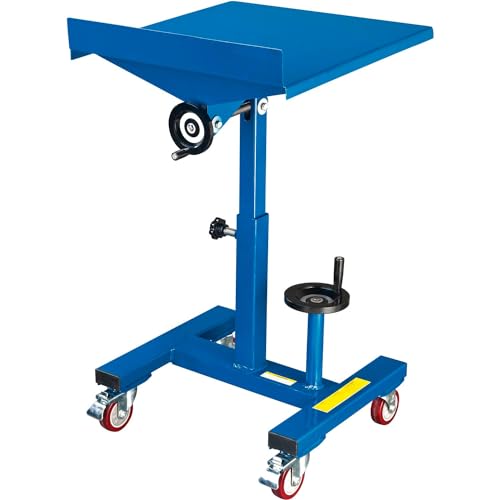 Global Industrial Tilting Work Table 24 x 24 with Mechanical Crank, 300 Lb. Capacity