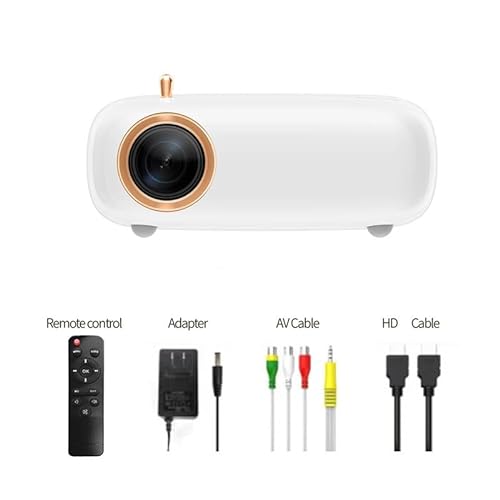 None SMTYY Portable Projector 30000H Lifespan for Home Theater with Remote Control