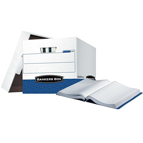 Bankers Box 00648 Printout Storage Boxes, 12-3/4-Inch X16-Inch X12-1/2-Inch , 12/Ct,We/Be