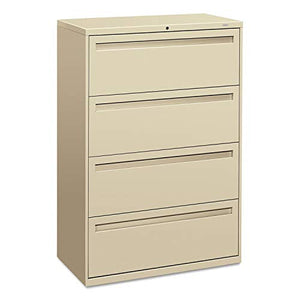 HON 700 Series 4-Drawer Lateral File - Putty