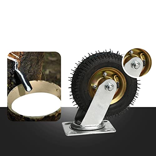 TekniS 8-Piece Thickening Casters with Double Bearing Steel - Strong Load, Mute Wear - for Agricultural & Factory Machinery
