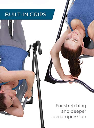 Teeter FitSpine X2 Inversion Table, Extended Ankle Lock Handle, Back Pain Relief Kit, FDA-Registered (FitSpine X2)