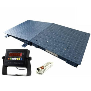 Liberty Scales Industrial Digital Floor Scale 24" x 24" for Warehouse Shipping, 1000lb Capacity