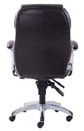 Serta CHR10054B Ergo Executive Office Chair, Dark Brown