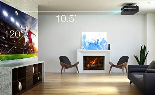 Optoma UHD51A 4K UHD Smart Home Theater Projector, Works with Amazon Alexa & Google Assistant (Renewed)