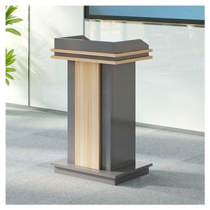 Fakednss Church Pulpit - Heavy Duty Wooden Podium Stand