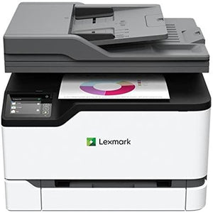 Lexmark MC3224i Color Laser Multifunction Product with Print, Copy, Digital Fax, Scan and Wireless Capabilities, Plus Full-Spectrum Security and Print Speed up to 24ppm (40N9640), White, Small