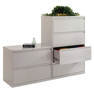 Alera 25510 4 Legal/Letter Size Lateral File Drawers - Light Gray