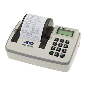 A&D, AD-8127, Compact Multi-Function Printer with LCD Display